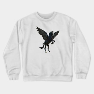 Black Pegasus Crewneck Sweatshirt